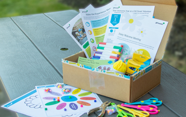 The Girl Scout Experience Box